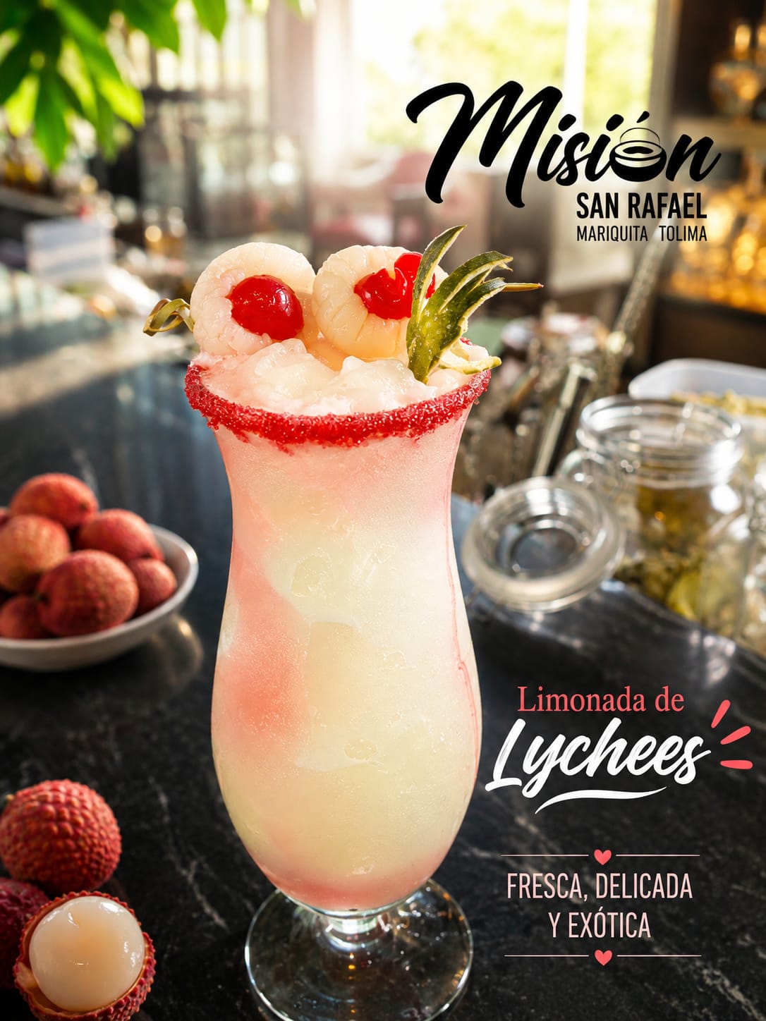 Limonada de Liches — Misión San Rafael